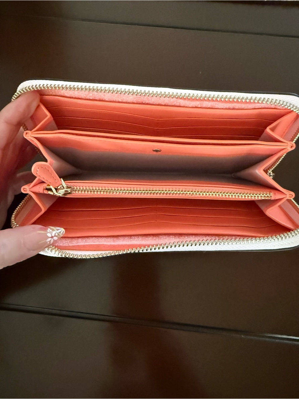 kate spade Pale Pink Zip-around Wallet w/ Citrus Appliqué - *NWT - Picture 7 of 12